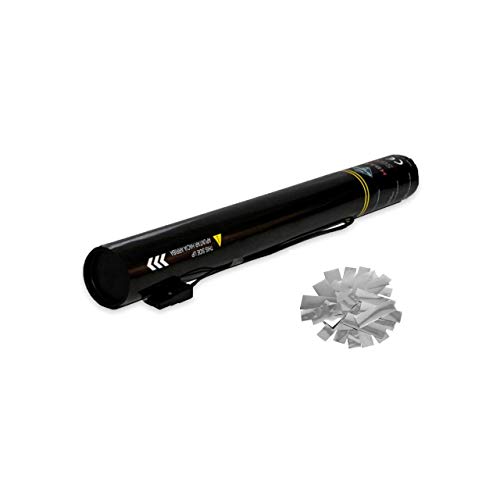 EUTOPICA Cañón Confeti Metalizado Eléctrico 50 cm (Plata) | 24/48H laborables | #WeLoveConfeti