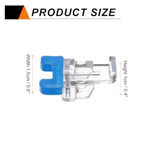 Presionador para botones para máquina de coser 2pcs miniatura 2