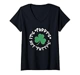Photo Gallery donna paddy not patty shamrock divertente irlandese san patrizio maglietta con collo a v Photo Gallery donna paddy not patty shamrock divertente irlandese san patrizio maglietta con collo a v