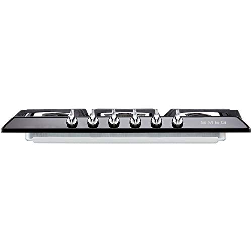 Plaque De Cuisson À Gaz Smeg SR975NGH – 5 Foyers, 70 cm, Brûleur Ultra-Rapide - vue 8