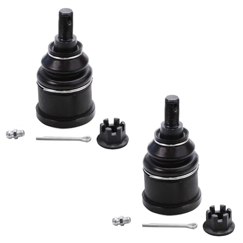 Image of Detroit Axle - 8pc Front End Suspension Kit for 2003-2007 Honda Accord, 2004-2008 TSX, 2 Upper Control Arms w /Ball Joints 2 Lower Ball Joints 2 Sway Bars 2 Outer Tie Rod Ends 2005 2006 Replacement