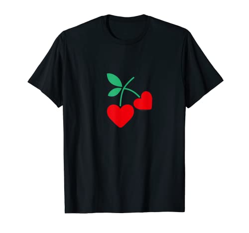 Pussy Deluxe Coeur de cerise T-Shirt