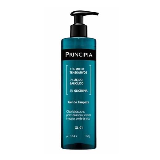 Gel de Limpeza Principia 2% Ácido Salicílico + 5% Glicerina com 350g
