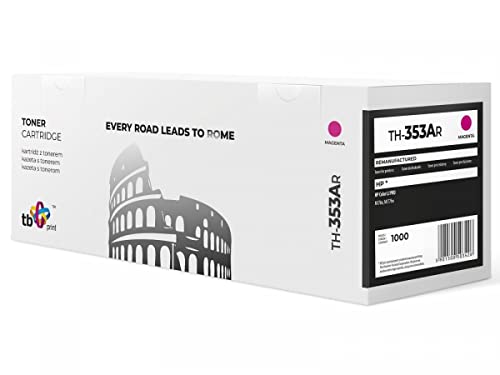 TB Print TH-353AR Cartouche de Toner Magenta 1 pièce(s) - Toner pour imprimantes Laser (1000 Pages, Magenta, 1 pièce(s))
