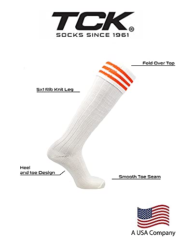 Image of Soccer Socks With Fold Down Top - European Style for Adults - Men and Women