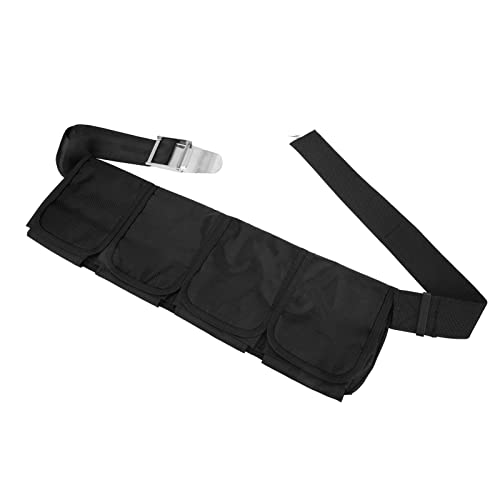 Cinturón de peso para buceo ajustable con bolsillos para evitar dolor lumbar 3