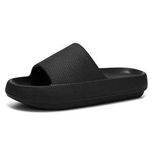 Dirk Slides for Women and Men Sandals Pillow Slippers Shower shoes Cushioned Cloud Slides