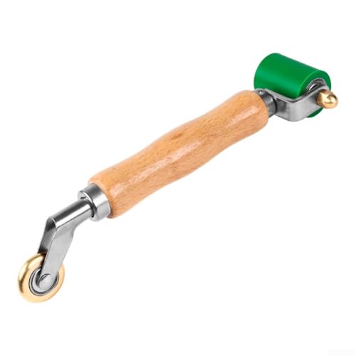 Rullo di plastica per saldatura audio automobilistica con rulli a pressione in silicone a doppia testa e cuscinetti bidirezionali per una migliore efficienza di saldatura (doppia testa verde)