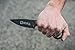 Tops Knives Cut 4.0 Full Tang Fixed Blade-Black Traction Coating Blade Finish-Black Kydex Sheath w/Beta Loop (Tan Canvas Micarta Handle)