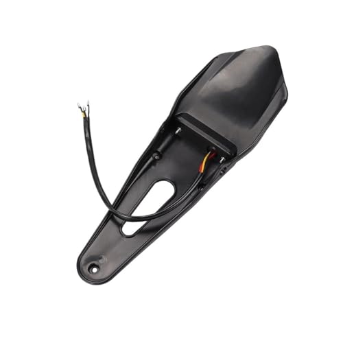 Plaque d'immatriculation pour trail avec feu arrière LED intégré 12V - 5