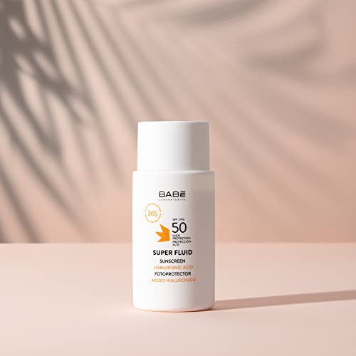 Laboratorios-Babe-Super-Fluid-Fotoprotector-SPF-50-Fotoprotector-Solar-Resistente-Al-Agua-Todo-tipo-de-piel-Fotoenvejecimiento-Proteccion-Dano-Solar-50ml
