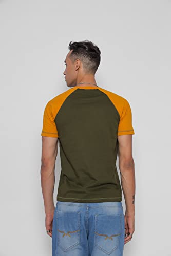 Image of Trendy Men's Round Neck T-Shirt Pure Pre Combed Cotton Bio-Washed 3D Print (STM-003)