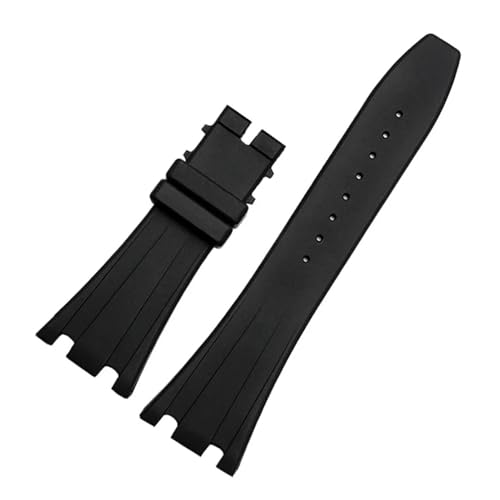 Bracelet silicone 28mm étanche pour montre homme sport et nautisme