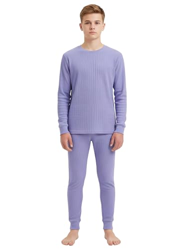 Image of Bodycare Insider Anti-Bacterial Solid Kids Thermal Top & Bottom Unisex Set