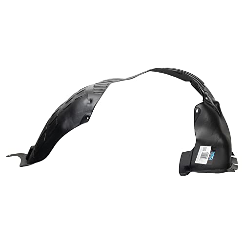 Image of TRQ Front Driver and Passenger Side Inner Fender Liner Set Compatible with 2016-2018 Kia Optima Korea Built Models 1st VIN Digit K