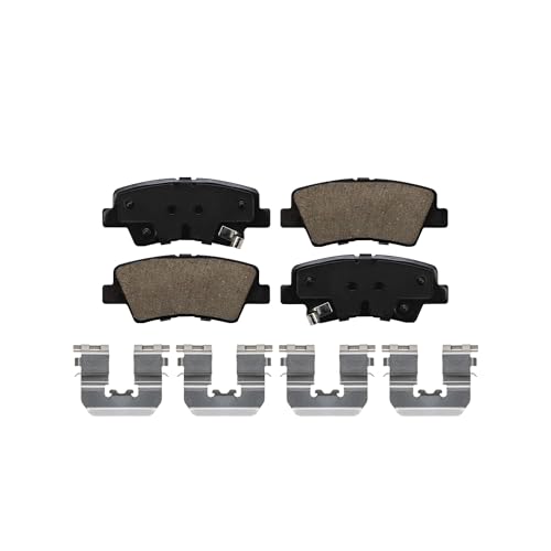 Image of Detroit Axle - Rear Brake Pads for For 2011-2016 Kia Optima