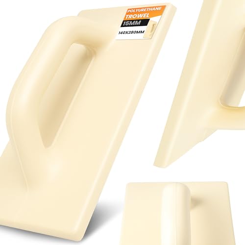 Instalguru Taloche Polyuréthane 140x280 mm Talocheuse Plastique Flottante Outil Enduit Lissage Plâtre Maçon Texturation Mur Sol Carrelage Travaux...