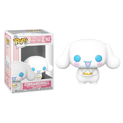 Funko Pop! Sanrio: HK - Cinnamoroll - Cinnamaroll - Hello Kitty - Figura de Vinilo Coleccionable - Idea de Regalo- Mercancia Oficial - Juguetes para Niños y Adultos - Cartoons Fans