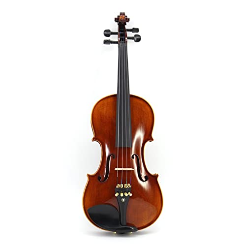 Naturel Flambé À La Main Violon Bois Violon Violon 4/4 3/4 Instruments À Cordes Kit Violons (Color : Size 1 2)
