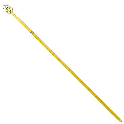 仏壇屋 滝田商店 長柄錫杖(一本柄石突付き) 大々型(全長168.3cm)◆密教で使われる仏具・密教法具・寺院仏具・修験道用品【滝田商店発行 証明書付】