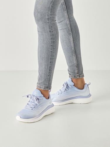 Tamaris Damen Wide FIT Sneaker Textil Feeling Light – Ansicht 2