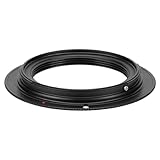 ACOGEDO M42-Objektivadapter, Slim-Mount-Adapter aus Aluminiumlegierung für RP RF R5 R6 R62 R7 R8 R10 R50-Kameras, mit Manuellem Fokus und Unendlichkeitsfokus