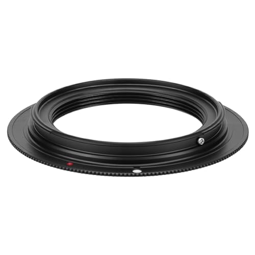 Plyisty Adaptador de Montaje de Lente M42 para Cámaras RP RF R5 R6 R62 R7 R8 R10 R50, Anillo Adaptador de Lente Ultradelgado de Aluminio M42 a Montura R