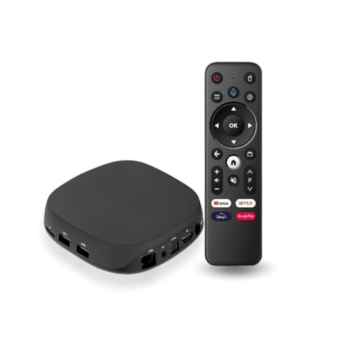 Caja Android BSL Meta C3 Android 12 | HDMI 2.0 | 2GB RAM 16 GB ROM | WiFi 6 Dual Band 2.4/5Ghz | BT 4.2 | 4K HDR AV1 | USB 2.0 y RJ45.