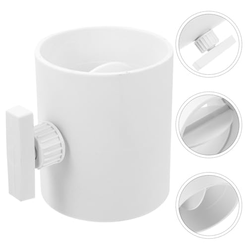 Vanne de régulation en PVC conduit de ventilation blanche ajustable pour maison