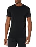 2(X)IST Men's Pima Luxe Crew Neck T-Shirt Black