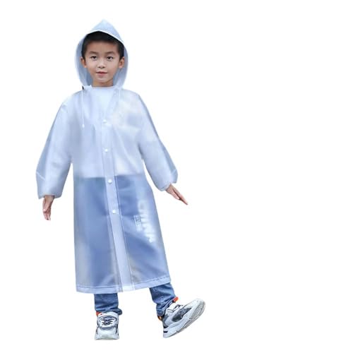 Children Raincoat Thickened Waterproof Rain Coat Kids Clear Transparent Tour Waterproof Rainwear Suit