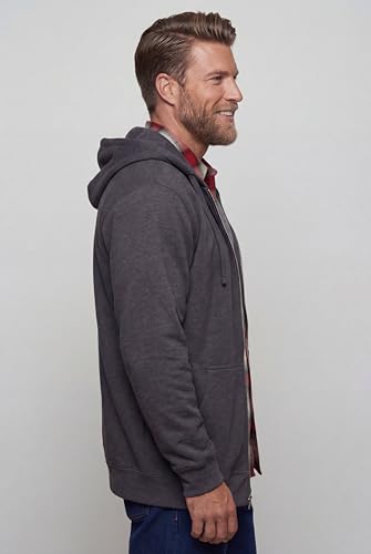 Image of KingSize Men's Big & Tall Fleece Zip-front Hoodie Jacket