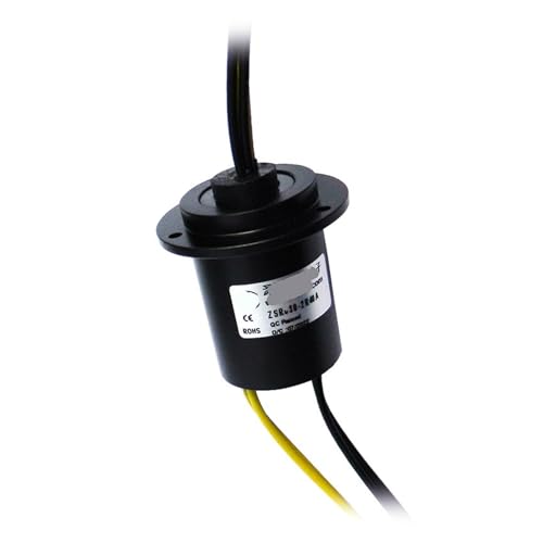 Collecteur tournant conducteur 2 voies 40A pour liaison rotative électrique