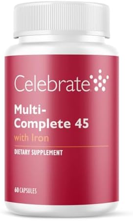 Celebrate Vitamins Multi-Complete | Bariatric Multivitamin with 45 mg Iron—Daily Essential Vitamins & Minerals for Sleeve Gastrectomy & Gastric Bypass