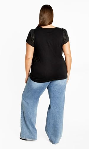 Image of City Chic Plus Size Top, Linny Top