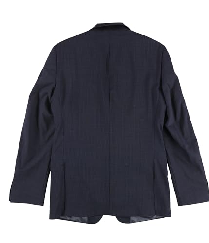 Bar III Mens Wrinkle Stretch Two Button Blazer Jacket, Blue, 38 Long2