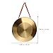Vaguelly Chinese Hand Gong with Hammer Melodious Sound Quality Percussion Instrument for Boy Girl for School Supplies and Creativity Development