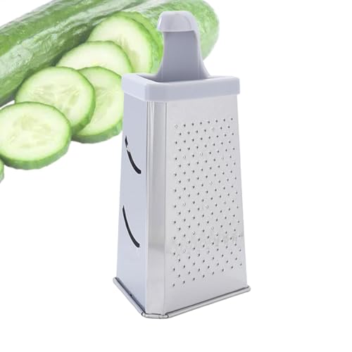 Ampi usi: dal formaggio alle verdure e persino allo zenzero, questa grattugia per formaggio è uno strumento da cucina versatile ed efficiente, che offre prestazioni ottimali per tutte le tue esigenze di frantumazione.
