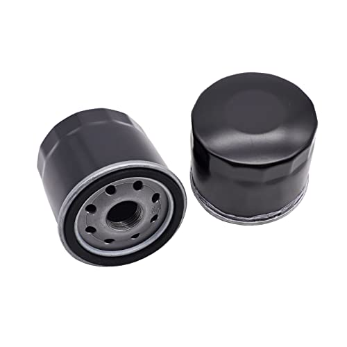 2 PCS Engine Oil Filter AM107423 AM101054 Replaces 170 175 180 185 240 Oil Filter 49065-2078 49065-2071 49065-0724 Compatible with Kawasaki 15 HP -27 HP Engines