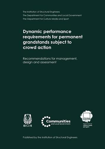Buy Dynamic performance requirements for permanent grandstands subject to crowd action — BookShops.in