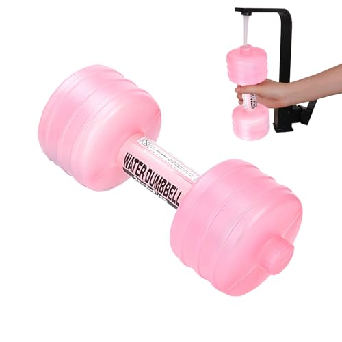 Pesas Mancuernas | Mancuerna acuática - Mancuernas rellenables con agua para entrenamientos | Barras De Fitness Ajustables, Peso De Agua Flotante para Aeróbic Acuático, Piscina