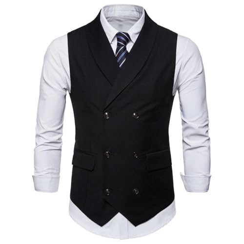 Chaleco de lentejuelas para hombre para bodas temáticas y eventos 6