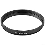 M54x0 75 Brennweitenverlängerungsrohr geeignet für Teleskope und Bildgeber zur Einstellung des hinteren Fokusabstands mit sicherer Gewindeverbindung (M54*0,75-5mm)