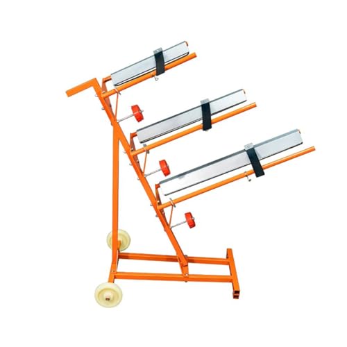 KK-GAL Triple Auto Body Masking Station, Mobile Tree Style Masking Paper Machine Station, Masking Film Masking Paper Dispenser, Stand Holds Multiple Rolls, for Car Paint Repair, Auto Body Shop