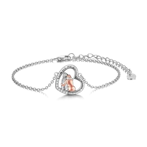 Bracelet amitié sœur TOUPOP en argent pour célébrer vos liens