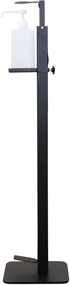 Amazon|\値下げしました!/足踏み式 消毒液スタンド ボトル付き