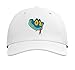 Disney Zootopia 2 Gary De'Snake Big Face Halloween Costume Adjustable Printed Baseball Hat, White