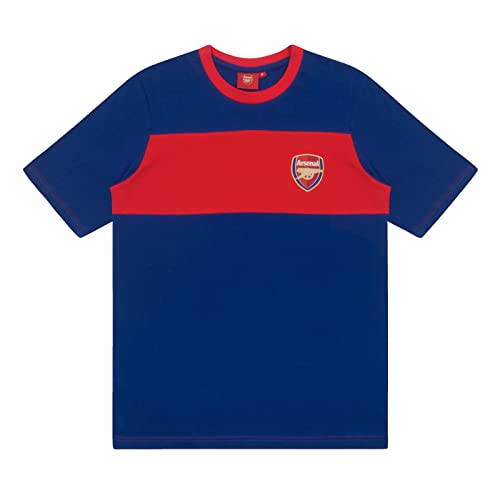 Arsenal FC Official Soccer Gift Mens Premium Long Pajamas Set2