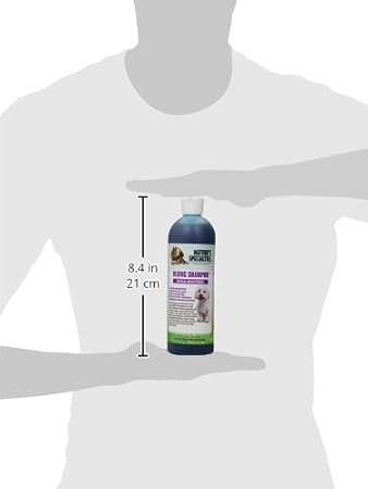 Nature's Specialties Bluing Ultra Concentrated Dog Shampoo for Pets, Makes up to 2 Gallons, Natural Choice for Professional Groomers, Optical Brightener, Made in USA, 16 oz