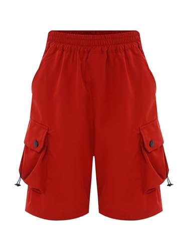 Hularka Kids Boys Lightweight Quick Dry Summer Cargo Shorts Running Athletic Hiking Camping Shorts with Pockets3